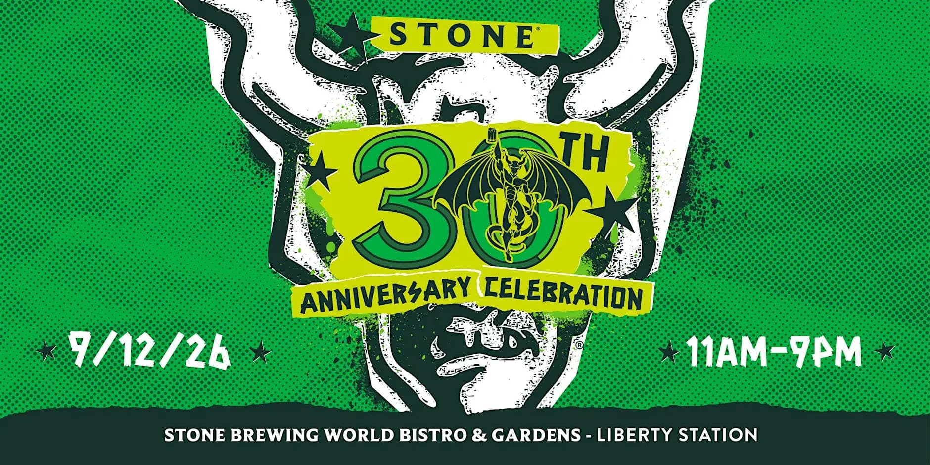 Stone Brewing 30th Anniversary Celebration