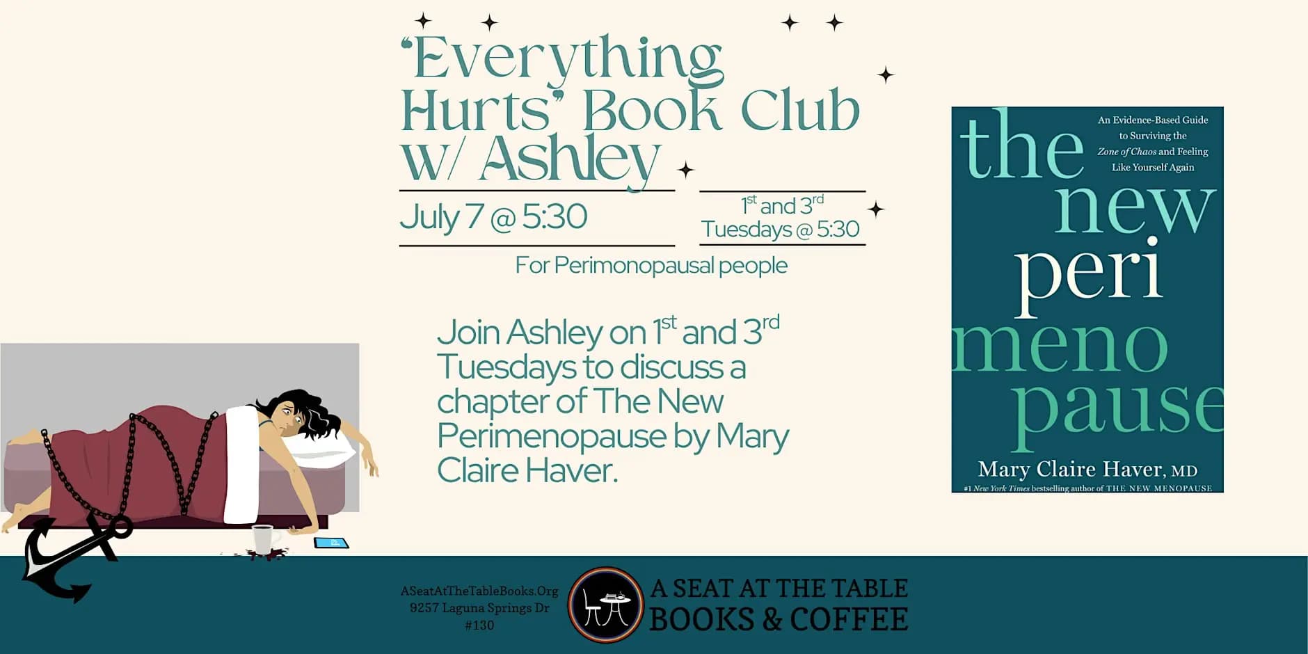 "Everything Hurts" Book Club w/ Ashley: The New Perimenopause - 11/17