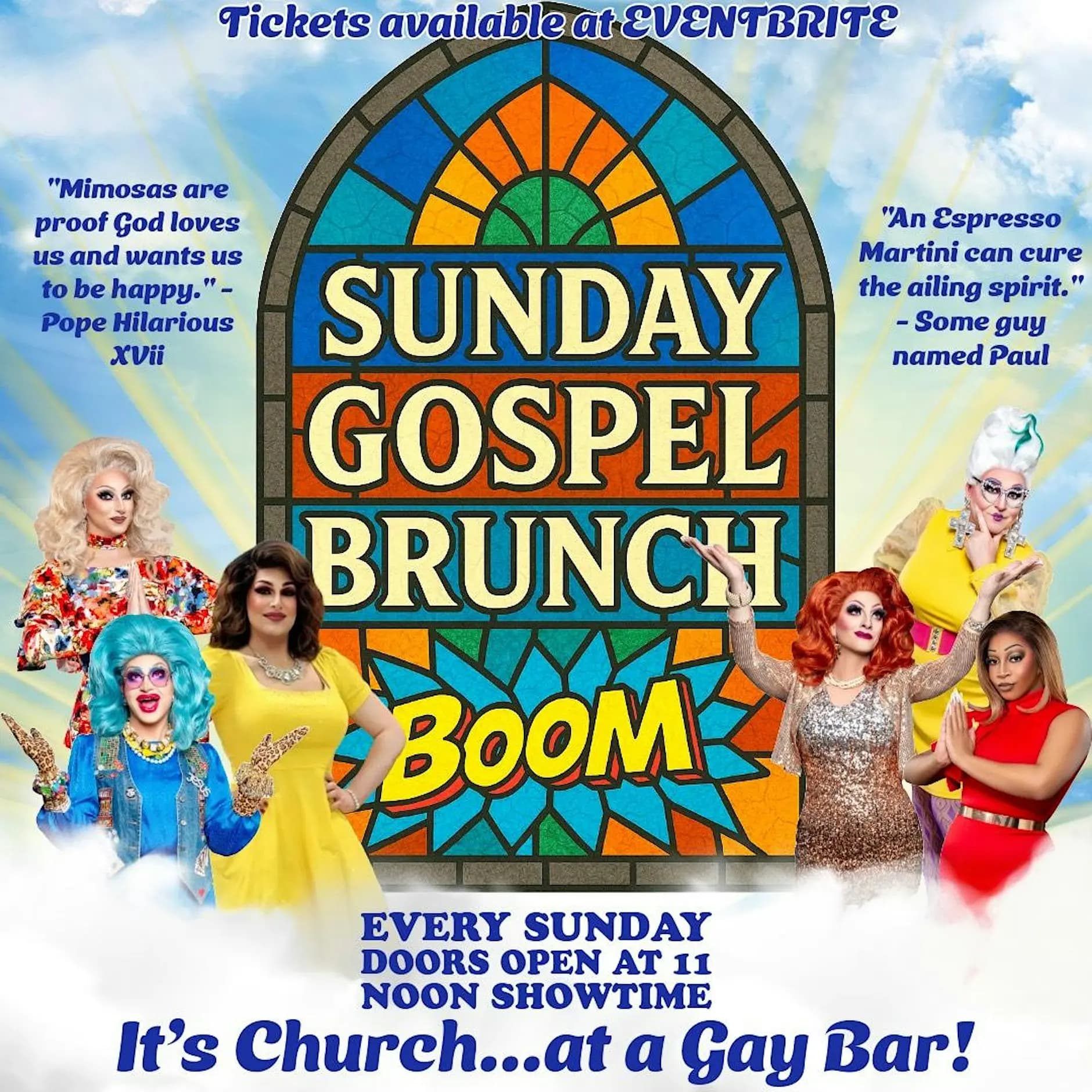 Sunday Gospel Brunch Every Sunday! - 11/29