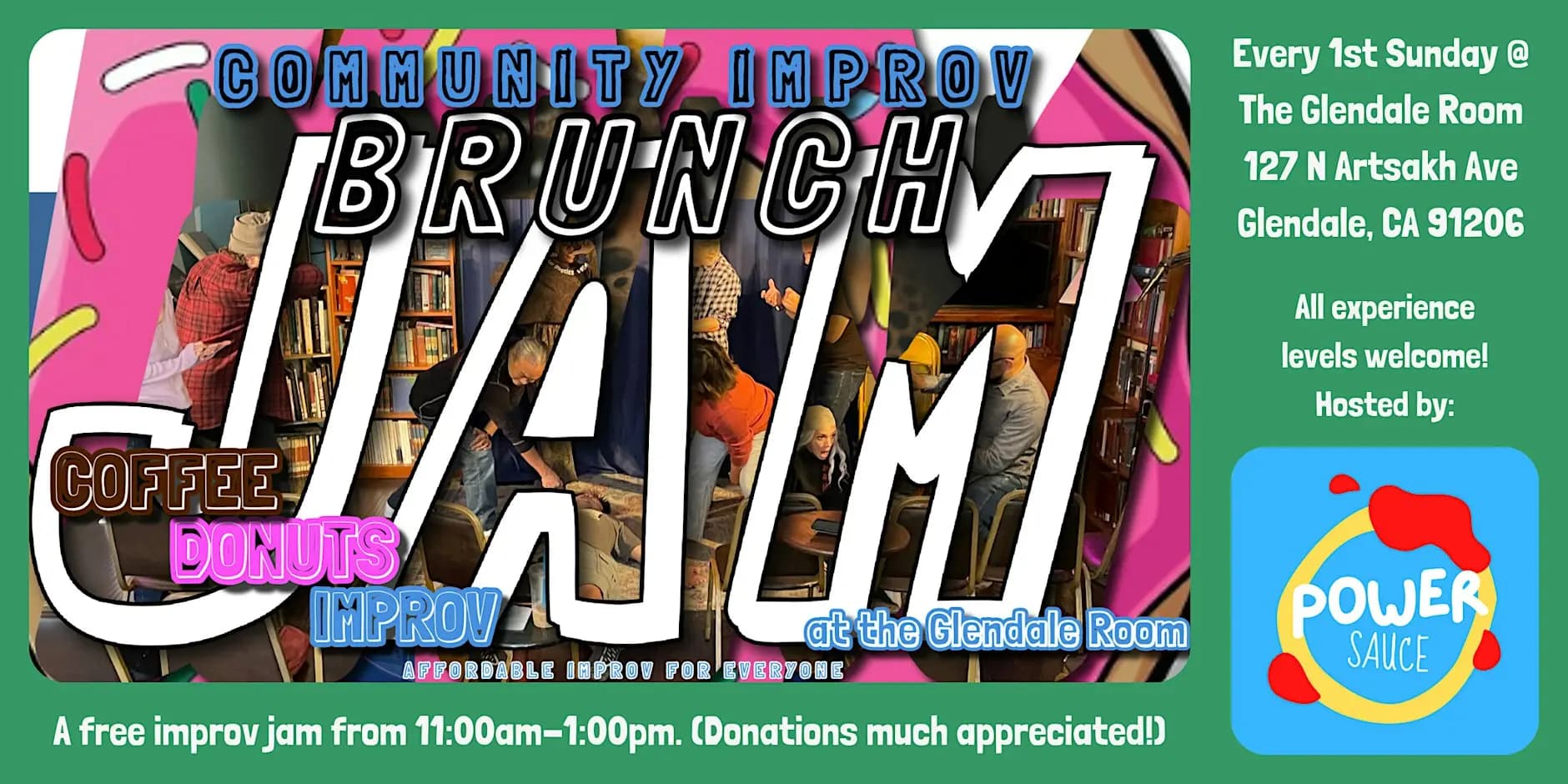 Sunday Brunch Improv Jam - 11/01