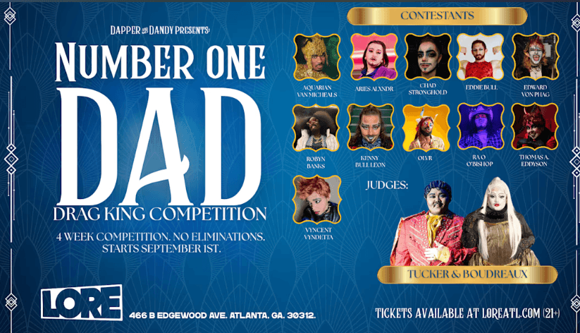 Number One Dad: Drag King Competition (Week 3)