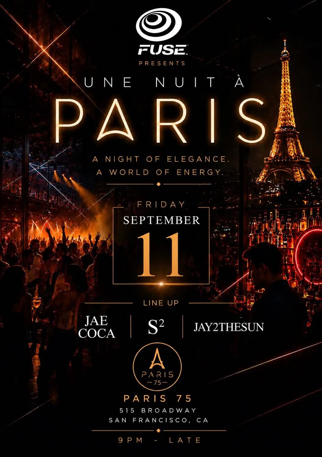 FUSE presents: Une Nuit à Paris
