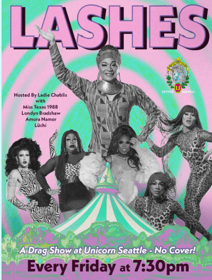 Lashes Cabaret! a Free Drag Show!