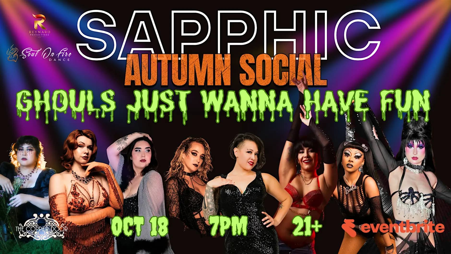 SAPPHIC AUTUMN SOCIAL : Ghouls Just Wanna Have Fun