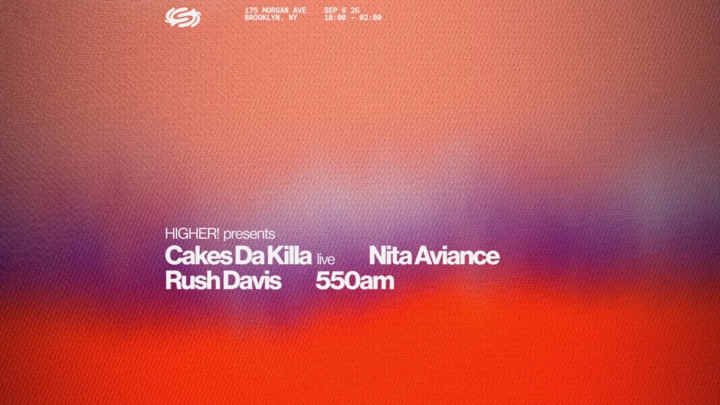Higher!: Nita Aviance, Cakes Da Killa LIVE, Rush Davis, 550am