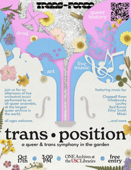 TRANS•POSITION: A Queer & Trans Symphony in the Garden