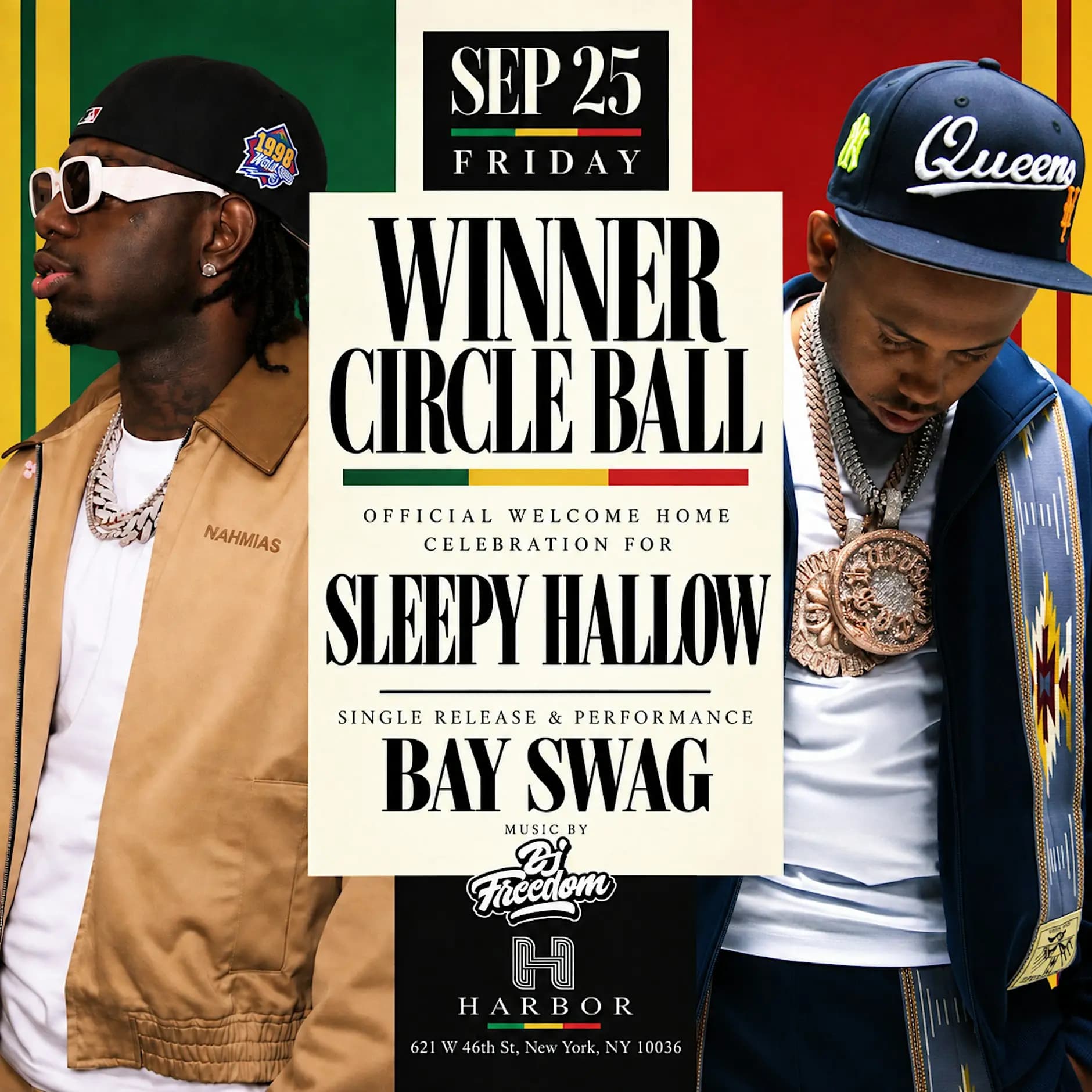 WCBall: Sleepy Hallow x BAYSWAG LIVE at Harbor NYC (Welcome Home Party)