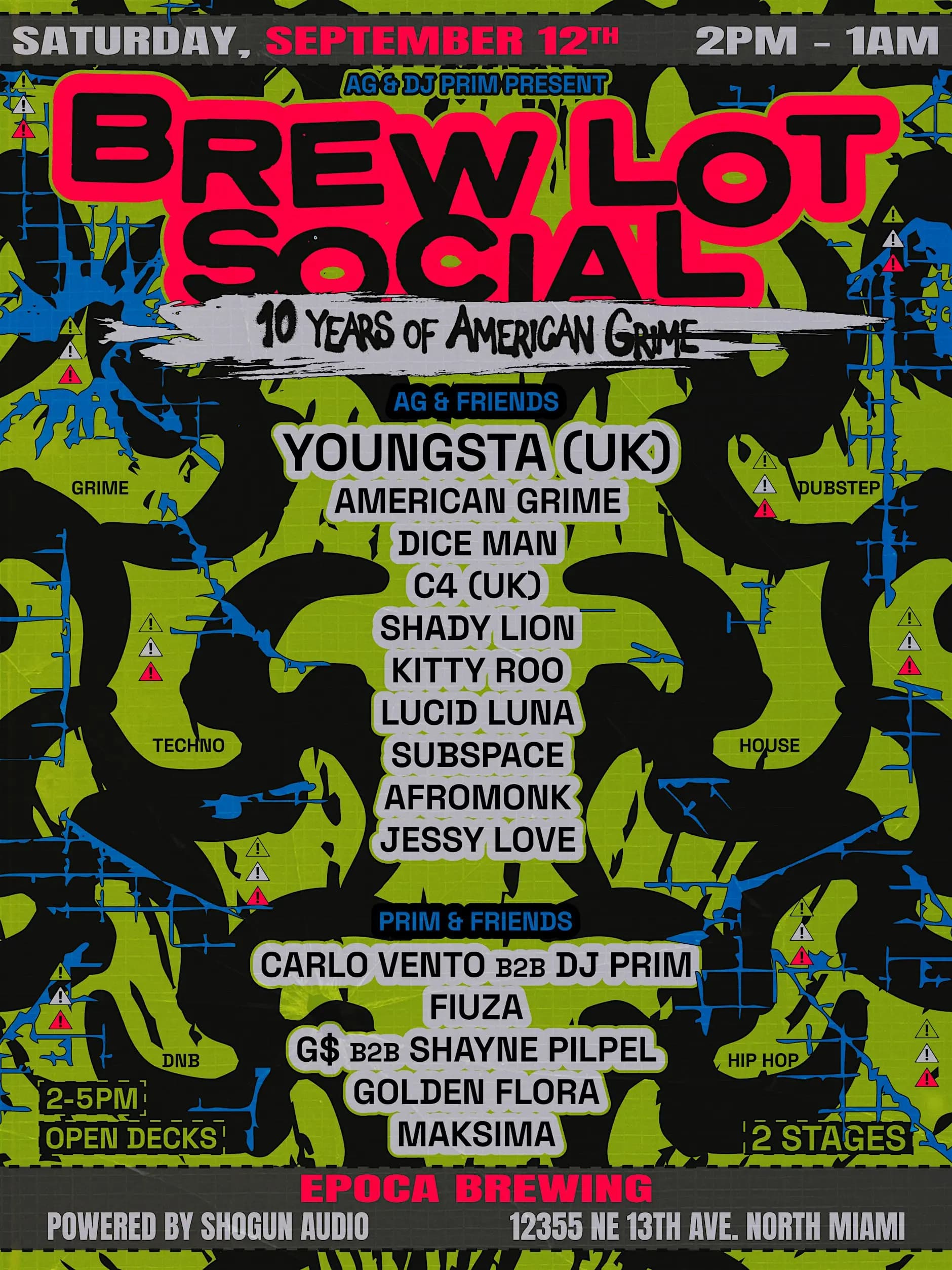 Brew Lot Social VI - 10 Years of American Grime