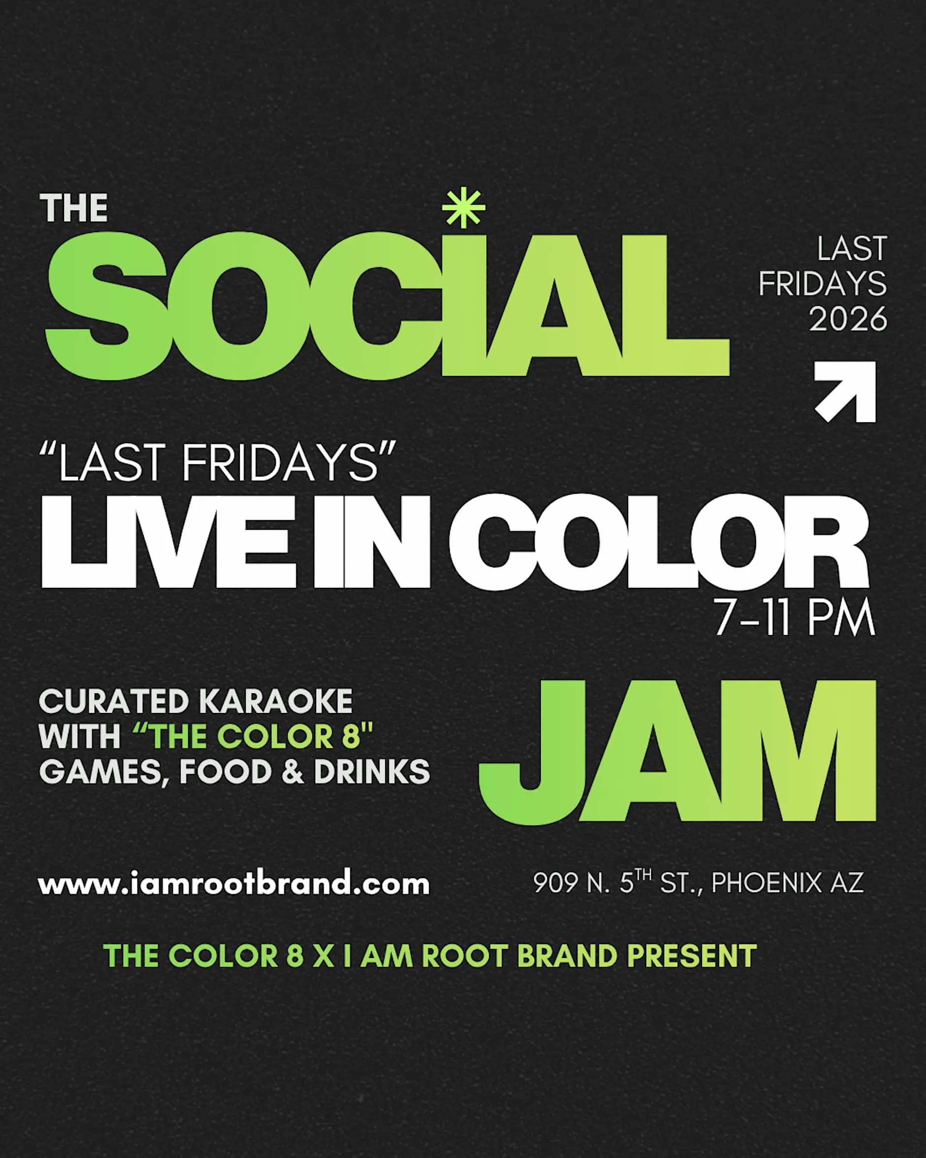 The Social Jam: Karaoke x Game Night - 11/27
