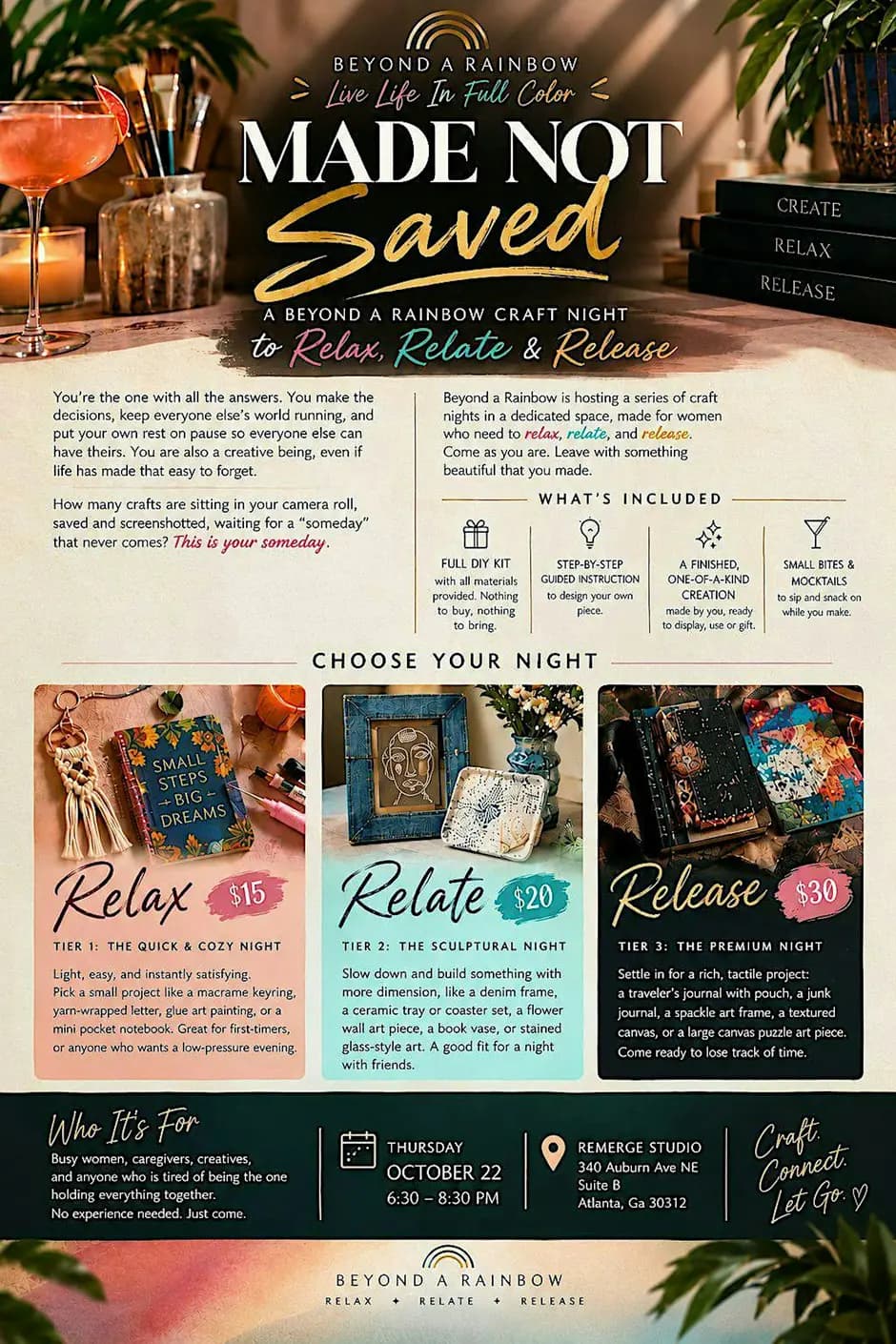 Made Not Saved: Beyond A Rainbow Craft Series