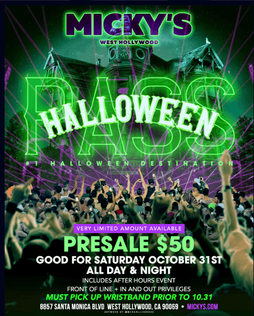 Halloween Pass – 10/31/2026