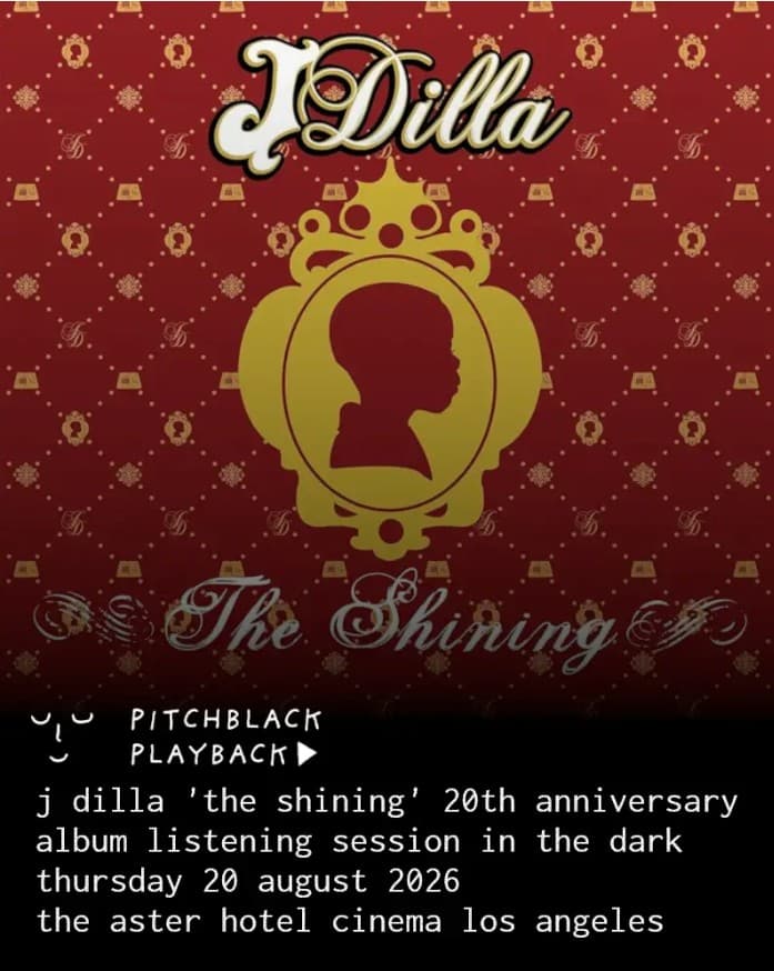 Pitchblack Playback: J Dilla 'The Shining' (20th Anniversary)
