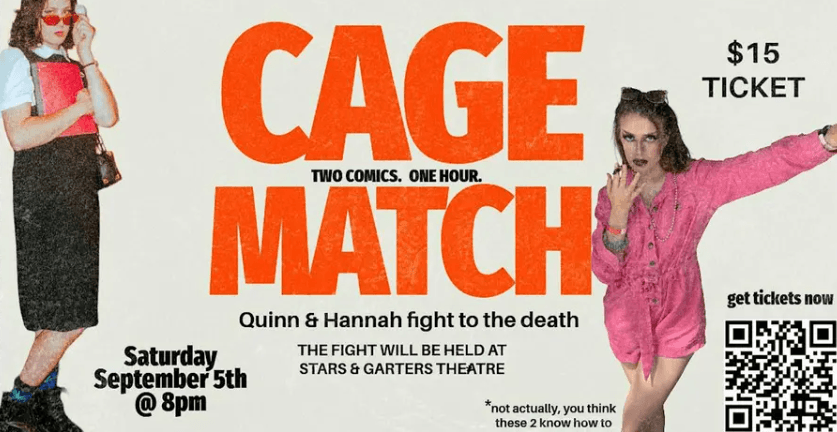 Cage Match: Quinn & Hannah Split An Hour
