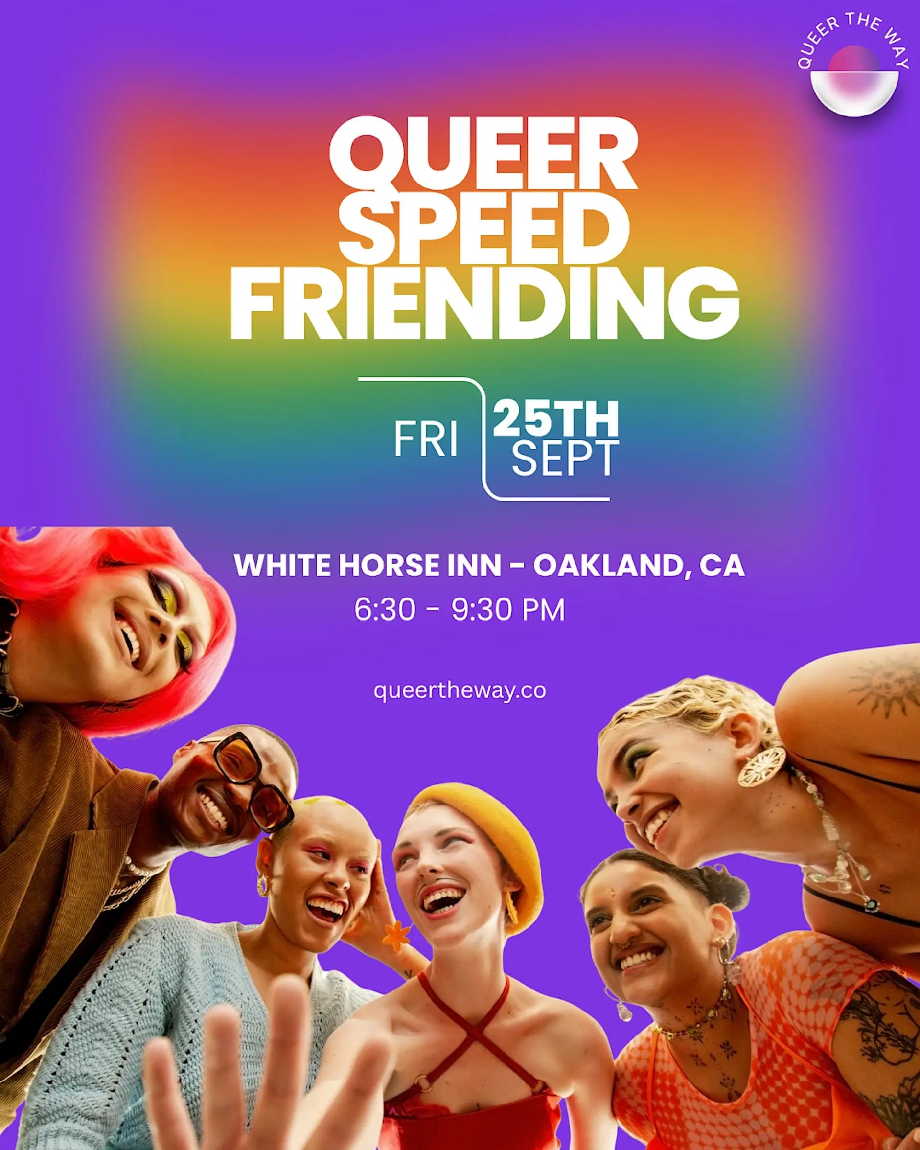 Queer Speed Friending - Make Friends in a Welcoming Environment