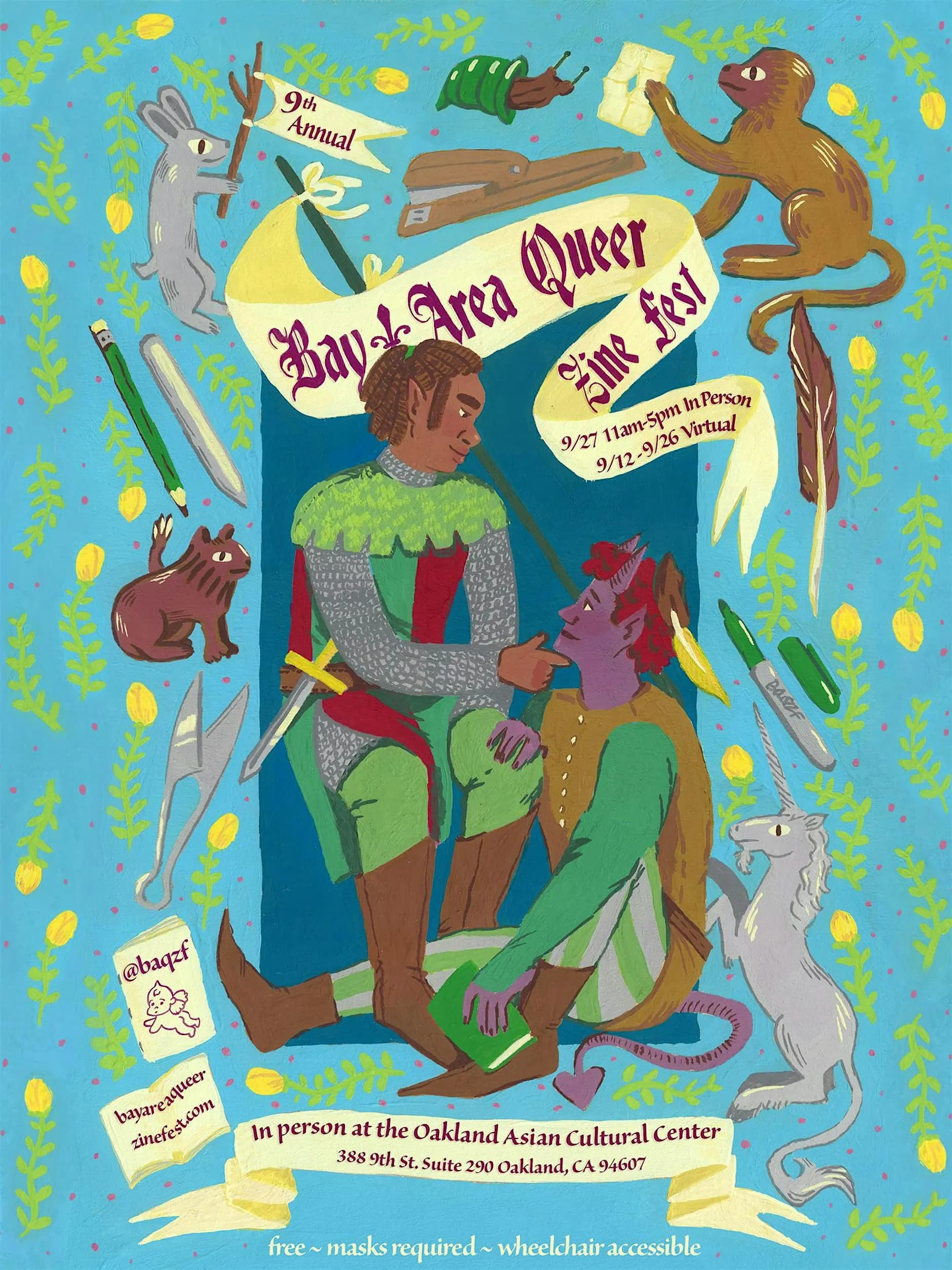 9th Annual Bay Area Queer Zine Fest