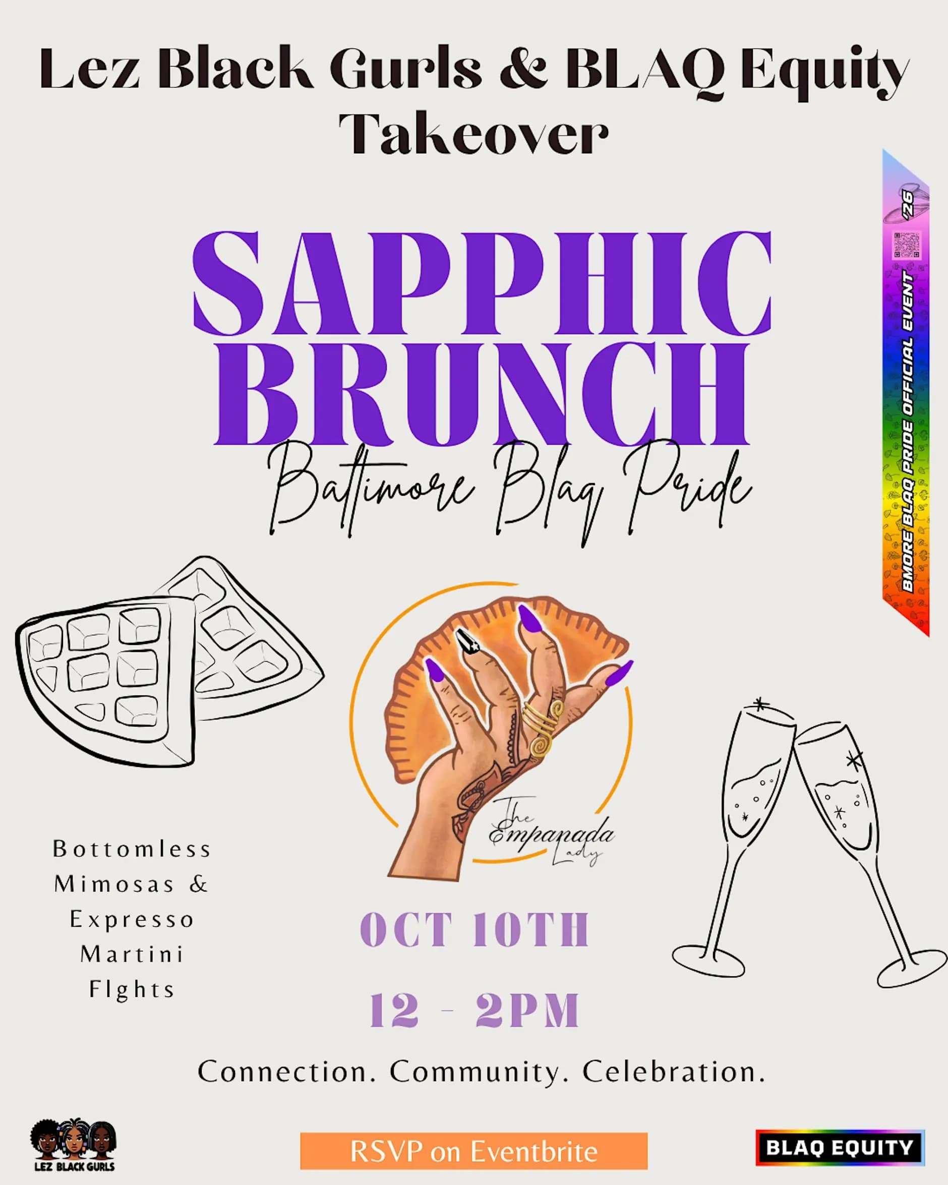 Lez Black Gurls/BLAQ Equity Takeover: Sapphic Brunch