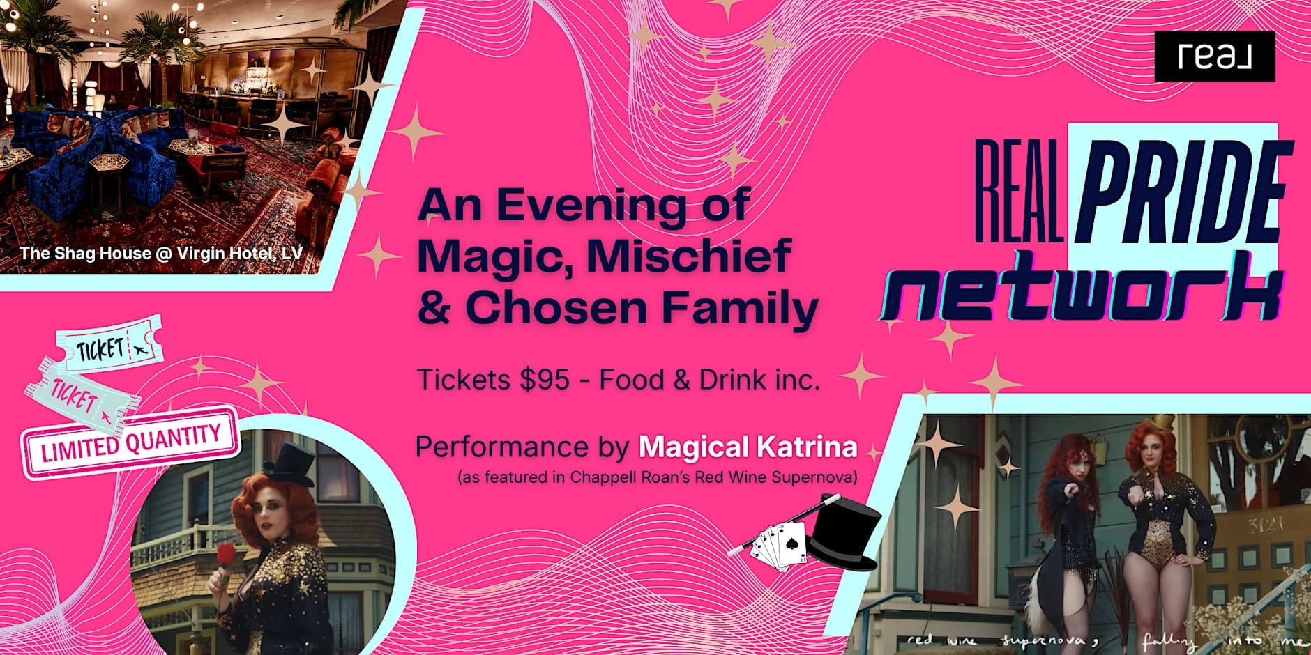 An Evening of Magic, Mischief & Chosen Family - Real Pride Network