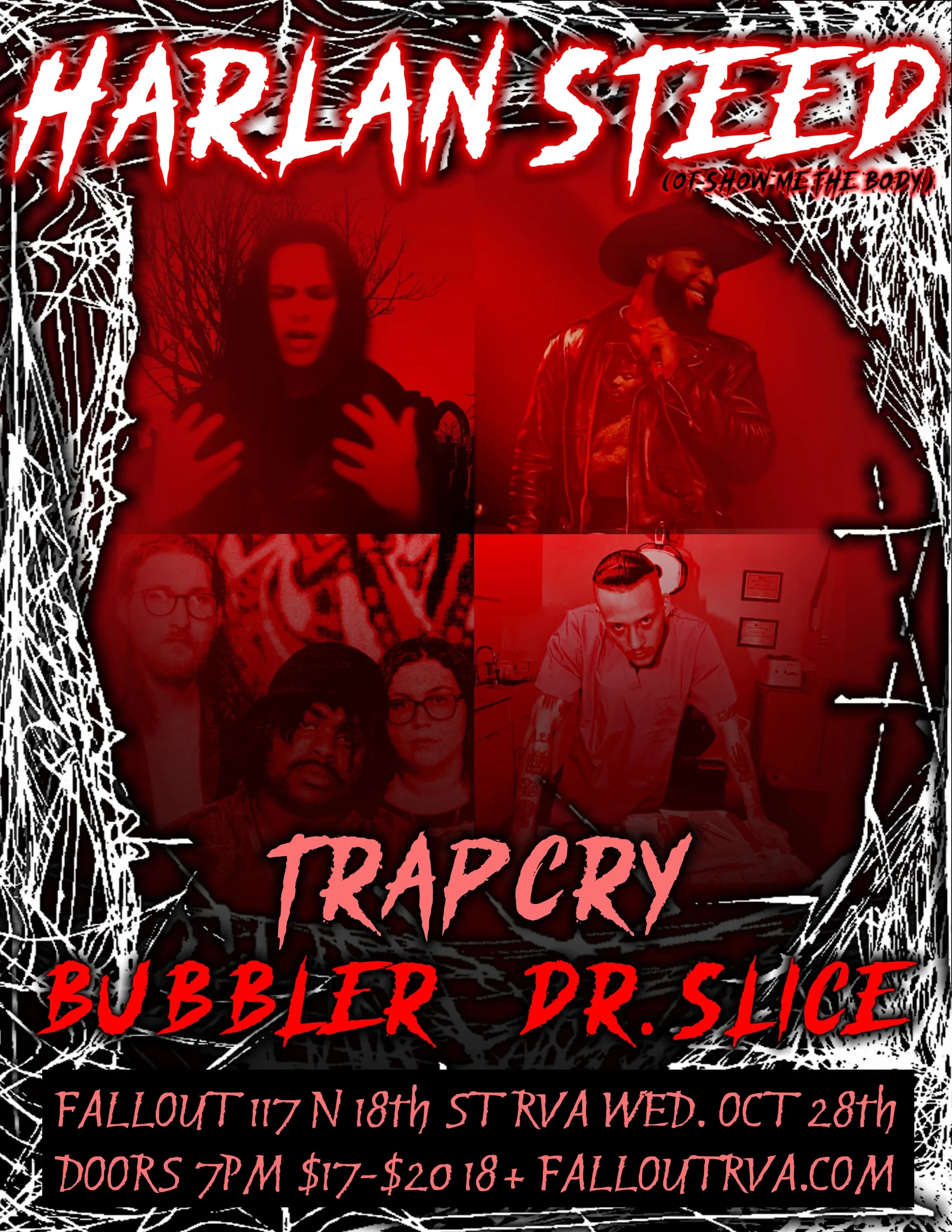 Harlan Steed W/ Trapcry, Bubbler & Dr. Slice