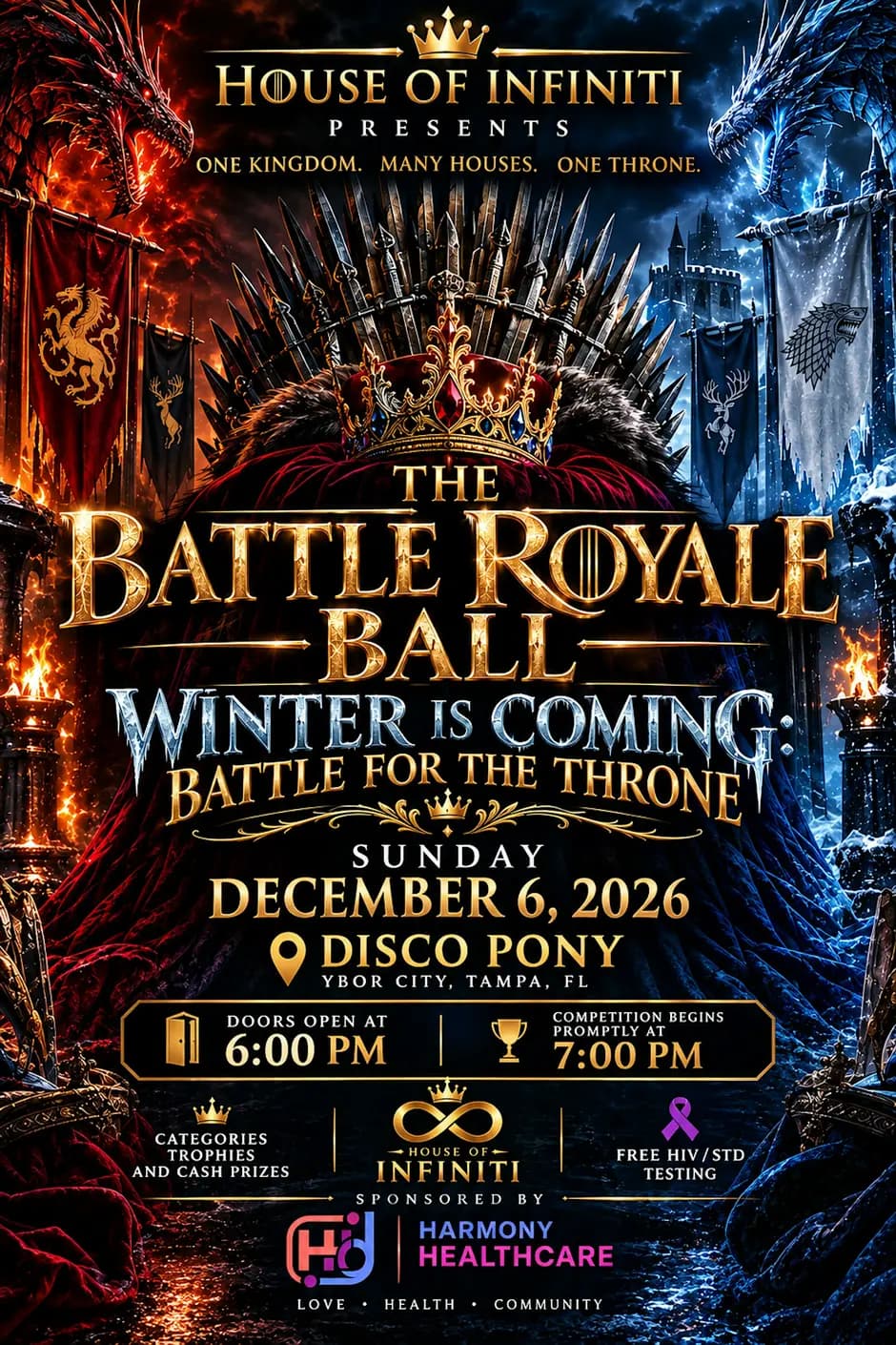 The Iconic Int'l House of Infiniti presents the "Battle Royale Ball"
