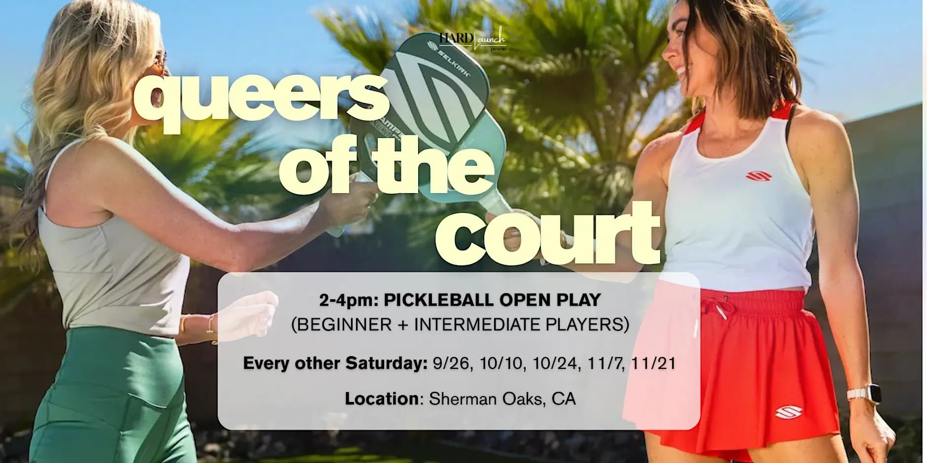 Queers of the Court Pickleball Open Play - 10/10