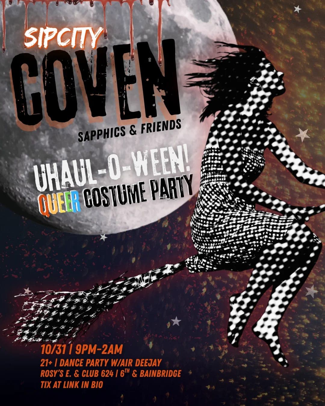 Sip City Sapphic UHaul-o-ween
