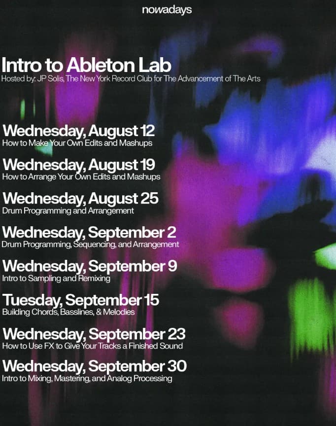 Intro to Ableton Lab: Drum Programming, Sequencing, and Arrangement