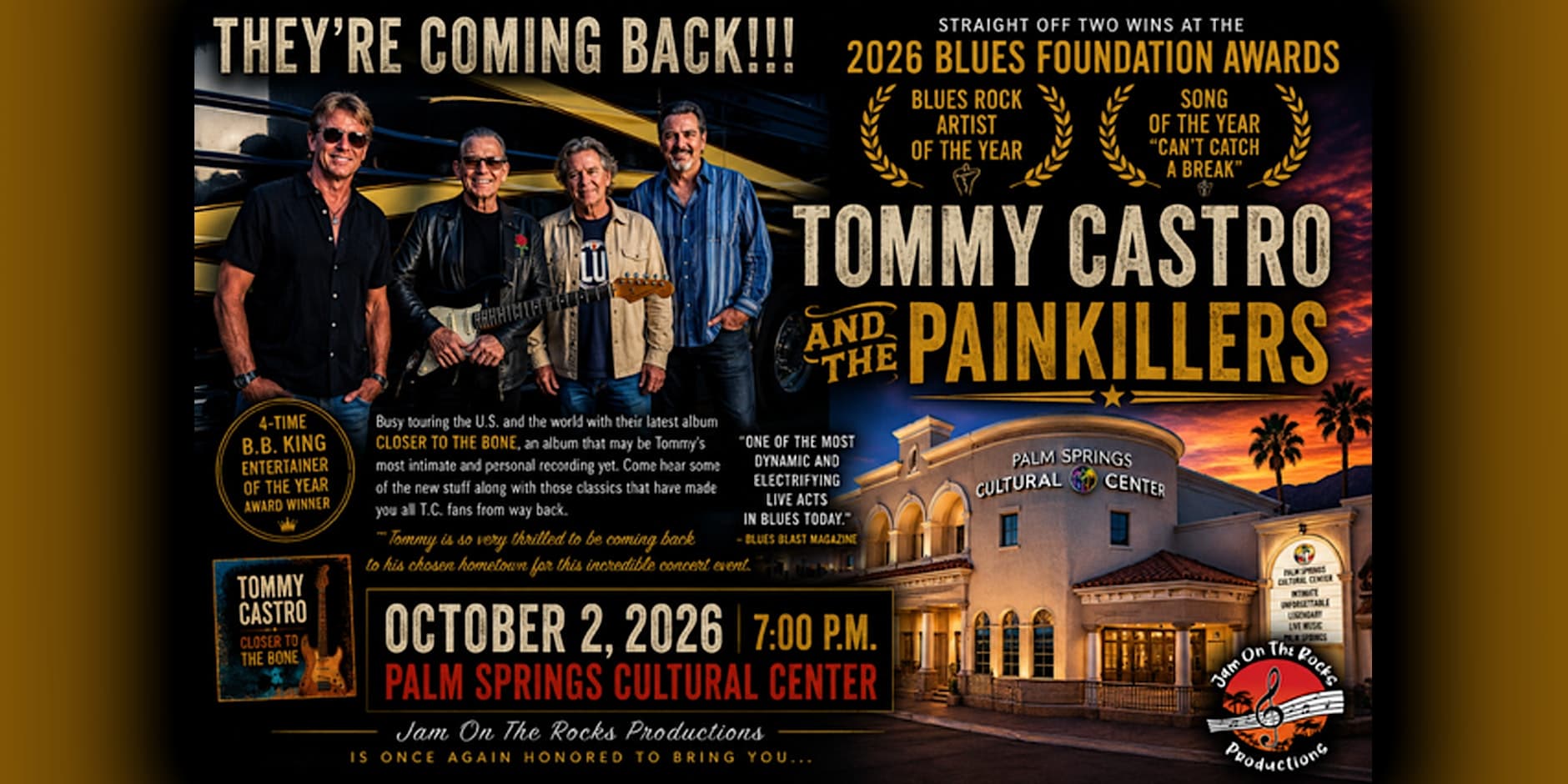 TOMMY CASTRO AND THE PAINKILLERS