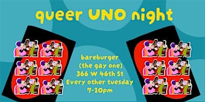 Queer Uno Night - 10/27
