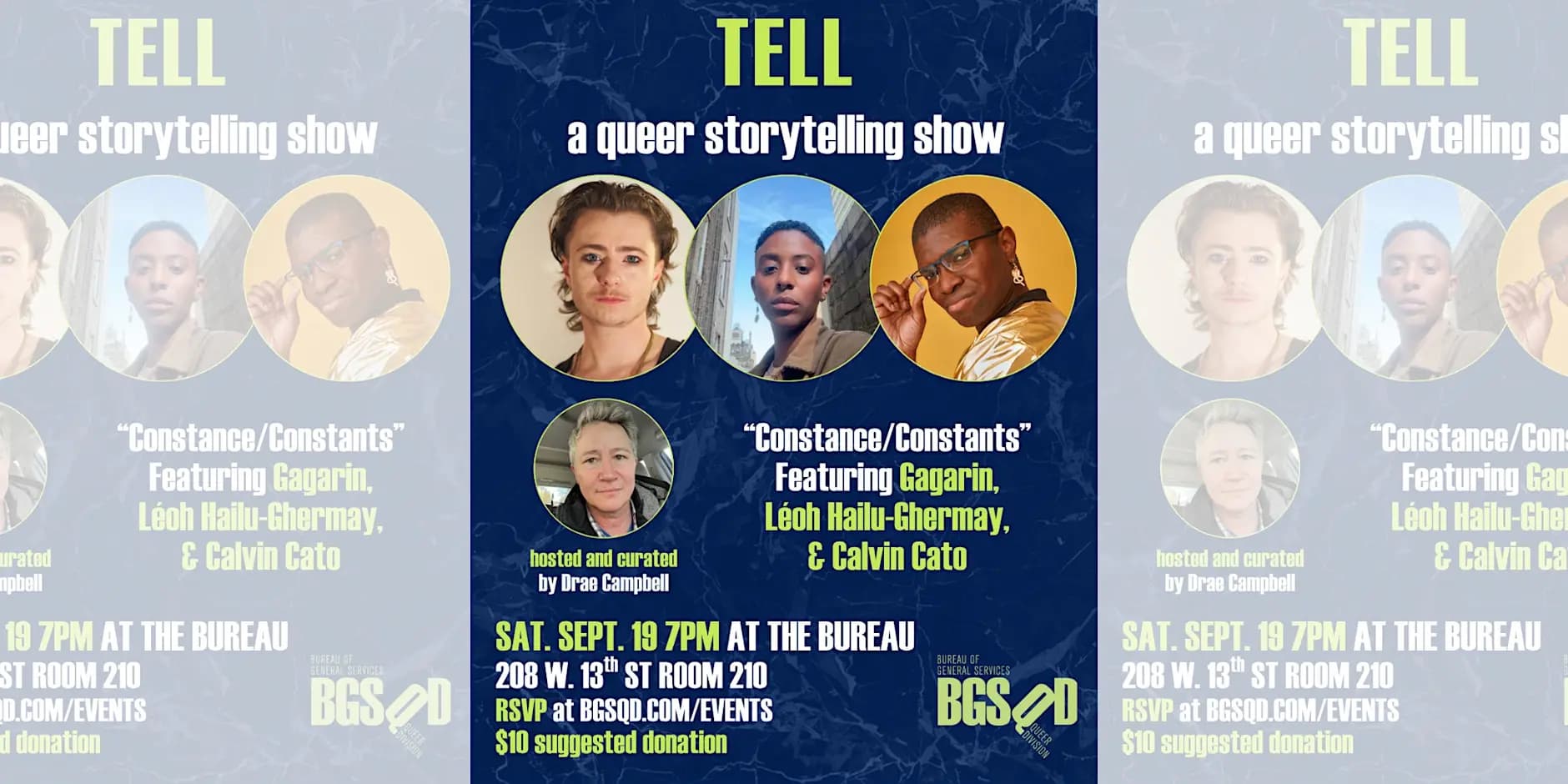 TELL, a queer storytelling show