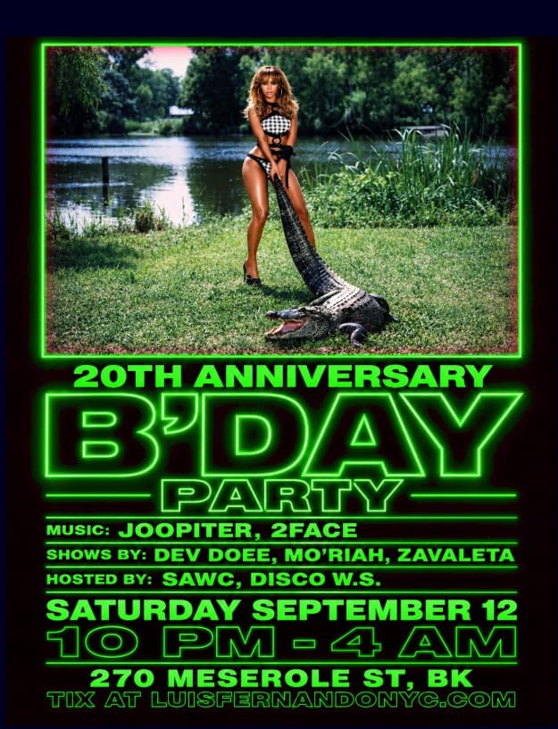 B'DAY 20TH ANNIVERSARY