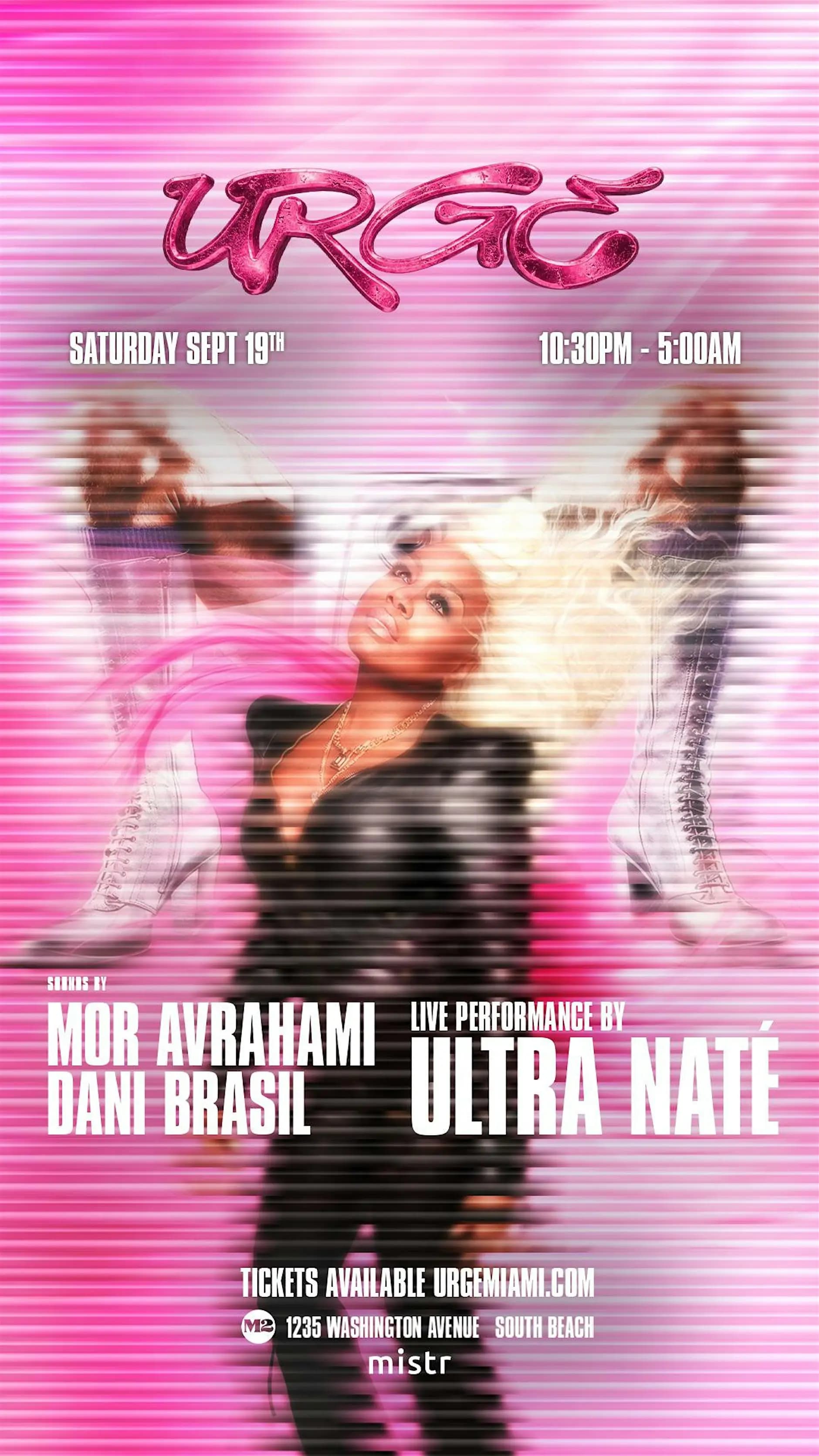 URGE Goes PINK!