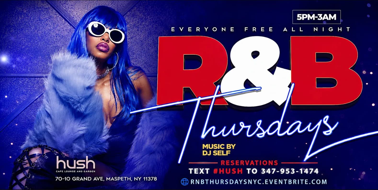 R&B THURSDAYS AT HUSH GARDEN & LOUNGE