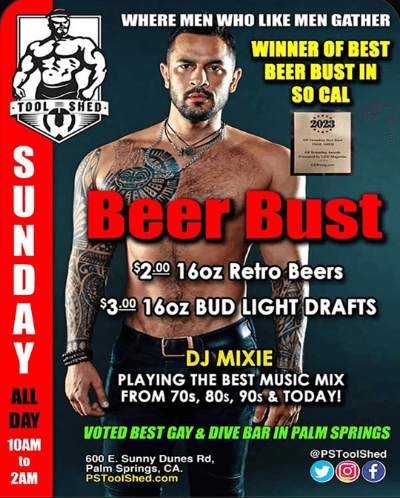 9.13 - Sunday Beer Bust