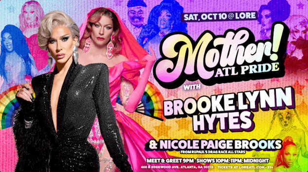 Mother! Atl Pride With Brooke Lynn Hytes