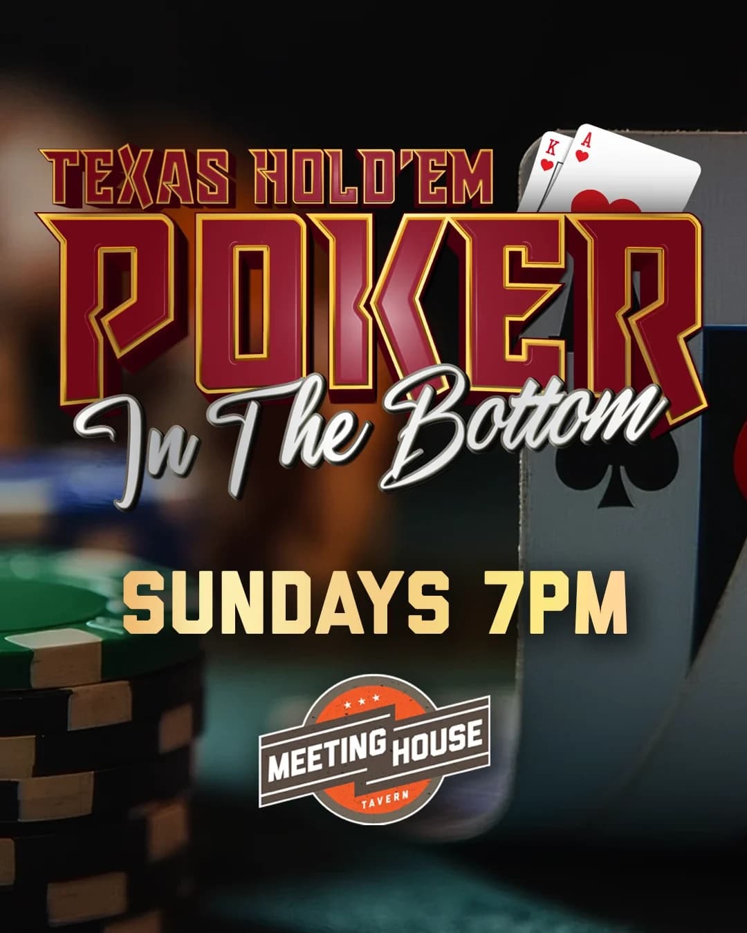 POKER IN THE BOTTOM