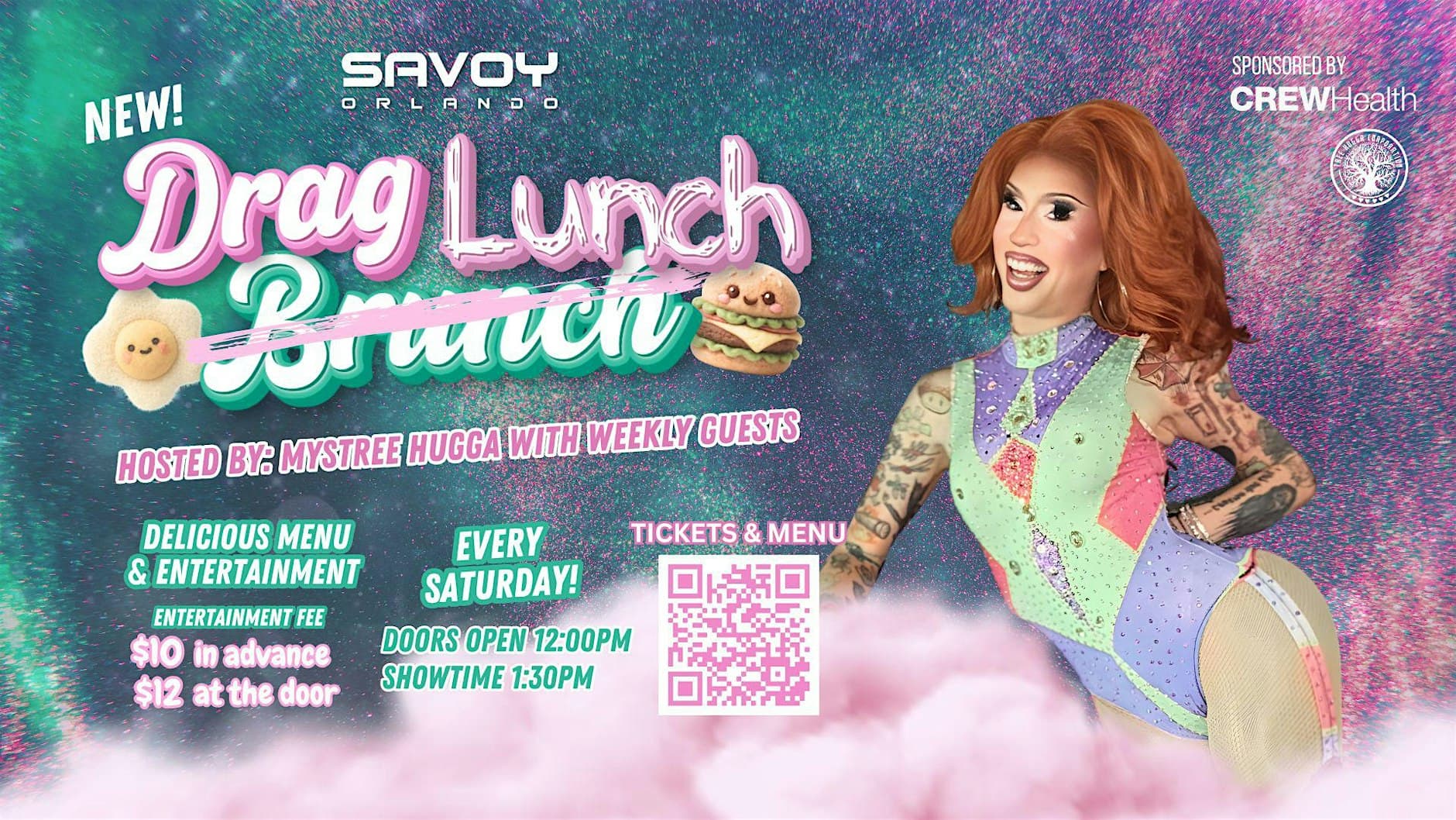Orlando PRIDE Drag Lunch at Savoy! with Mystree Hugga & Friends