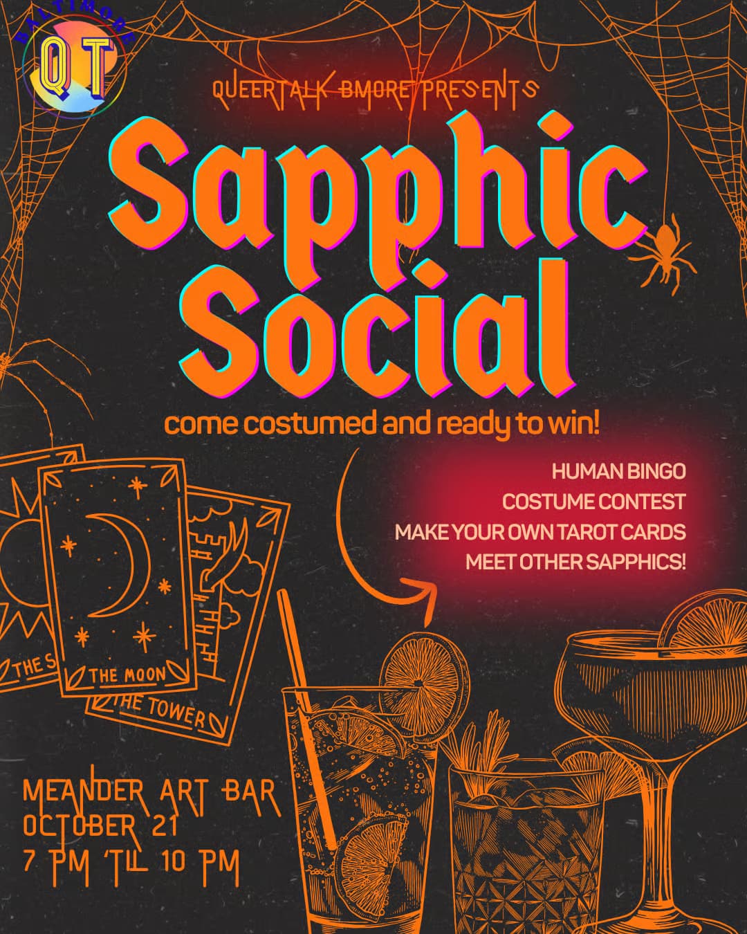 Sapphic Social: Spooky Edition