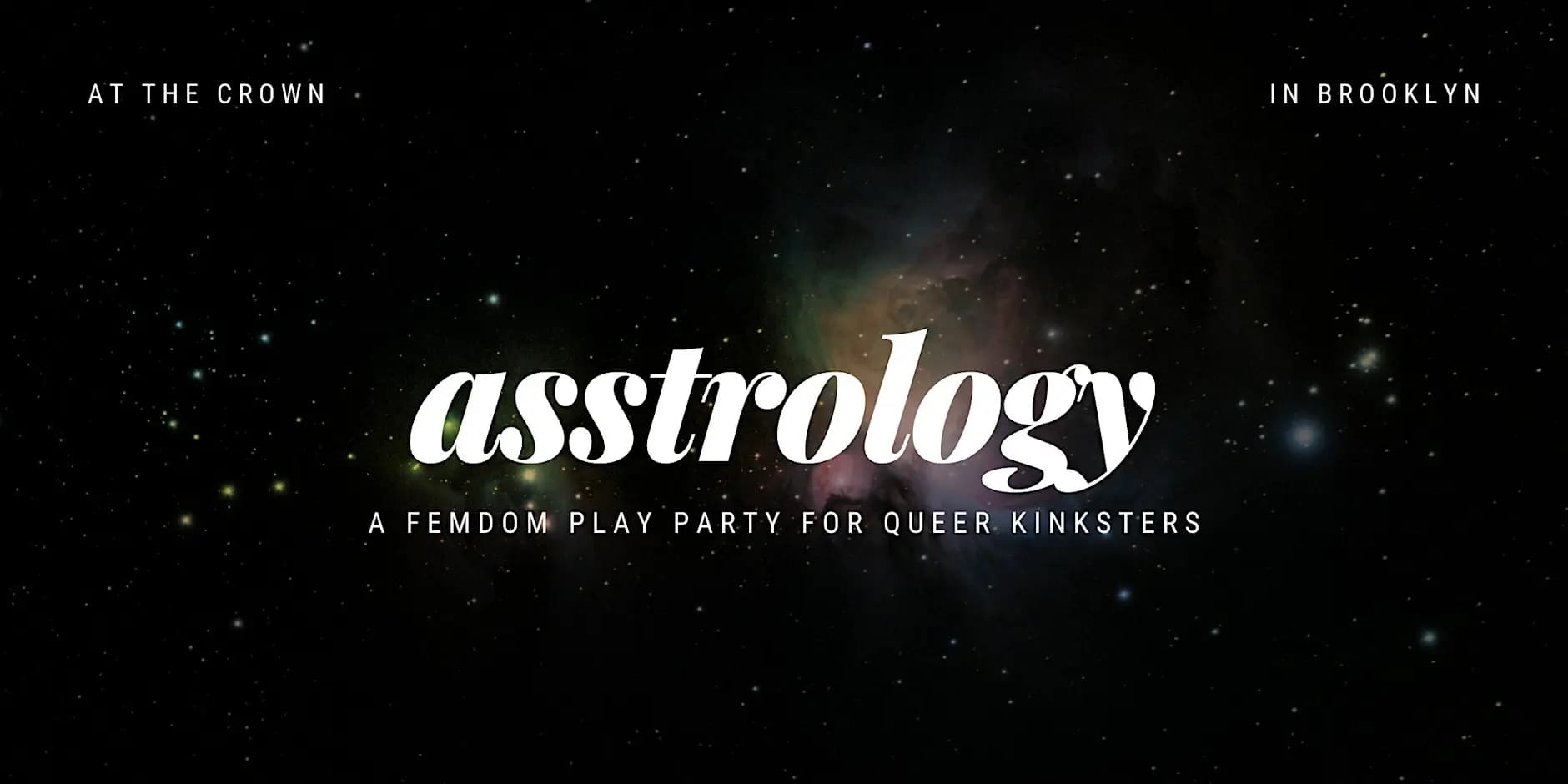 Asstrology — a queer play party by the Taillors - 10/23