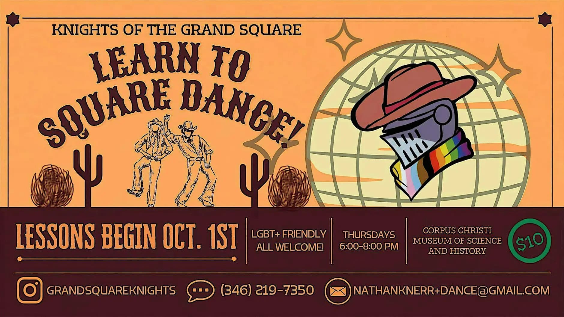 Square Dance Lessons - 10/22