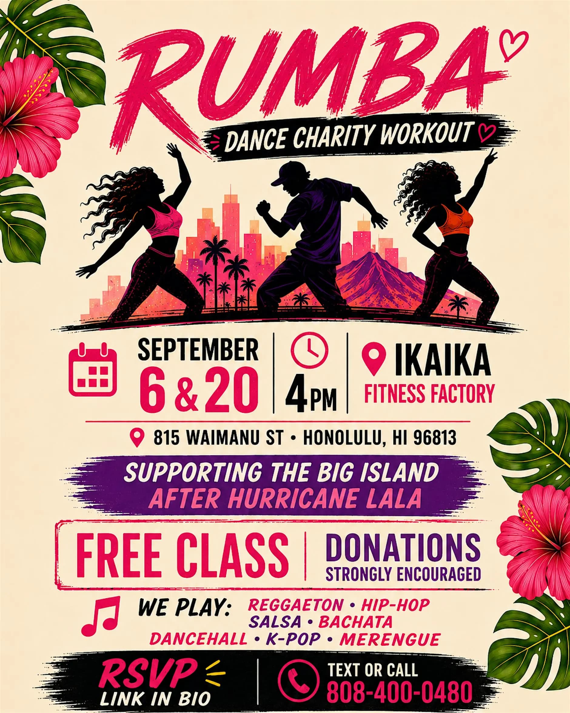 RUMBA Dance Charity Workout - 09/20