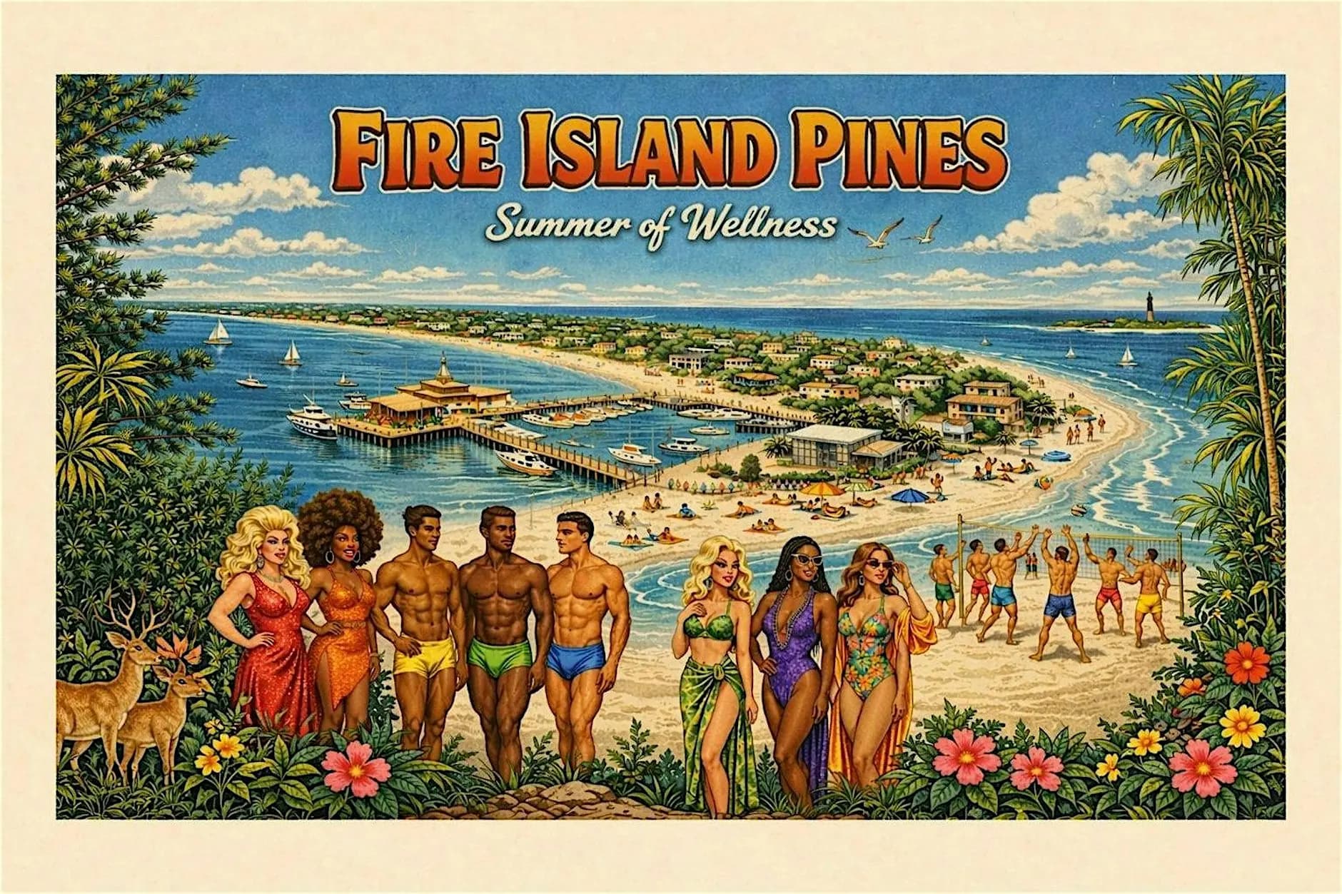 Summer of Wellness 2026 - Fire Island Pines - 10/16