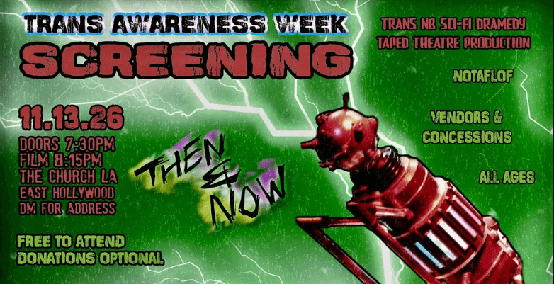 Sci-Fi Theatrical Film Screening - Trans Awareness Week!