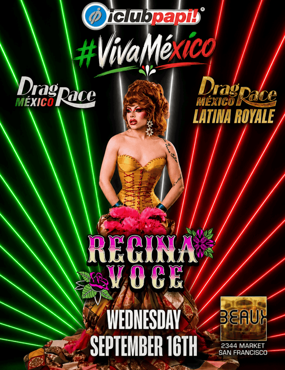 PAN DULCE PRESENTS LATINA ROYALE STAR REGINA VOCE LIVE @ BEAUX SF