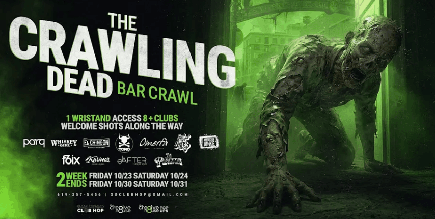 The Crawling Dead Bar Crawl