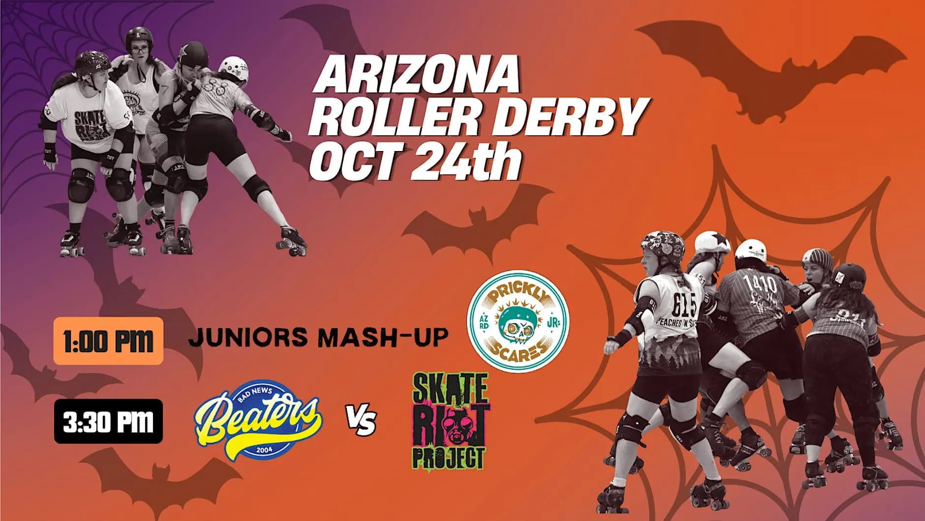 Arizona Roller Derby Monster Mash Oct 24th