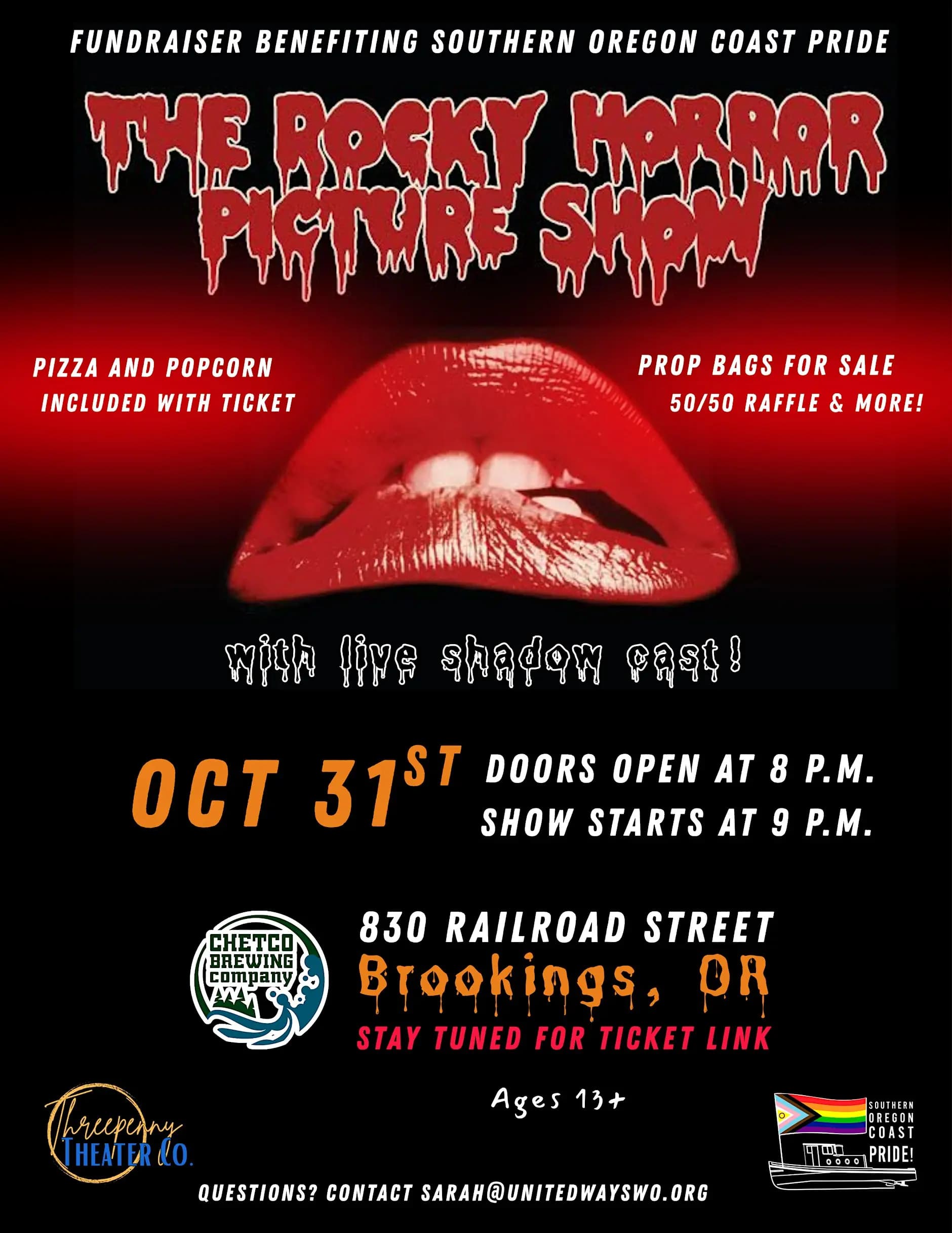 Rocky Horror Picture Show - A fundraiser for Southern Oregon Coast Pride