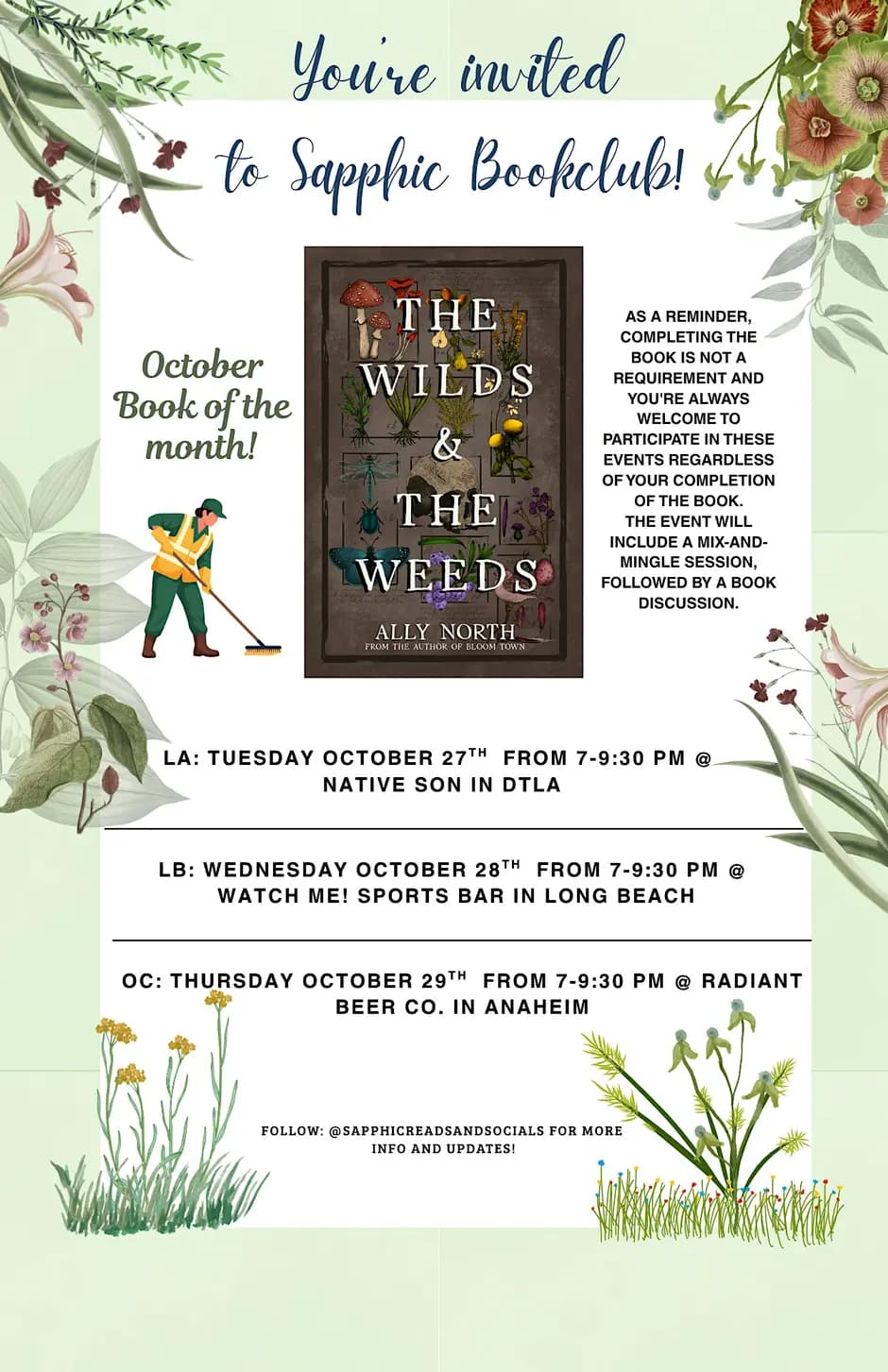Sapphic Book and Social Club-Long Beach