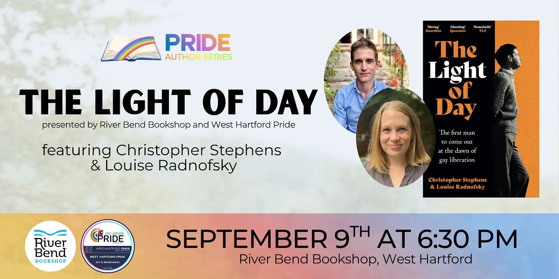 Pride Author Series: The Light of Day