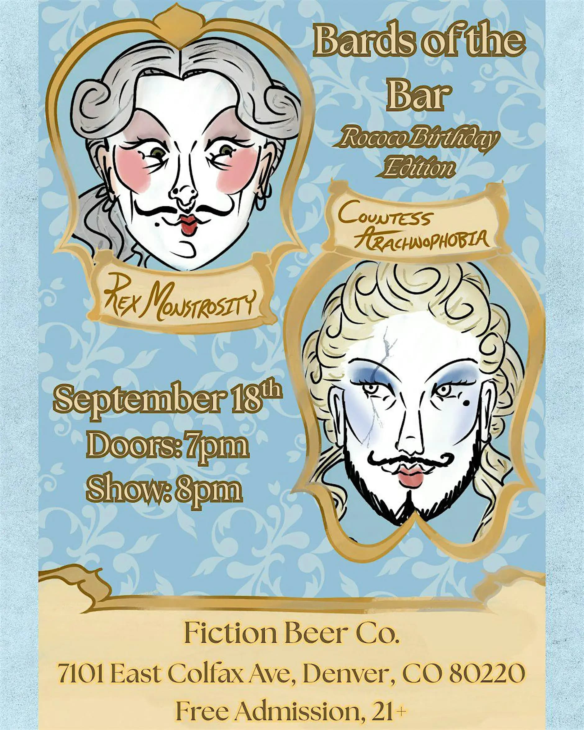 Bards of the Bar: Rococo Birthday Edition