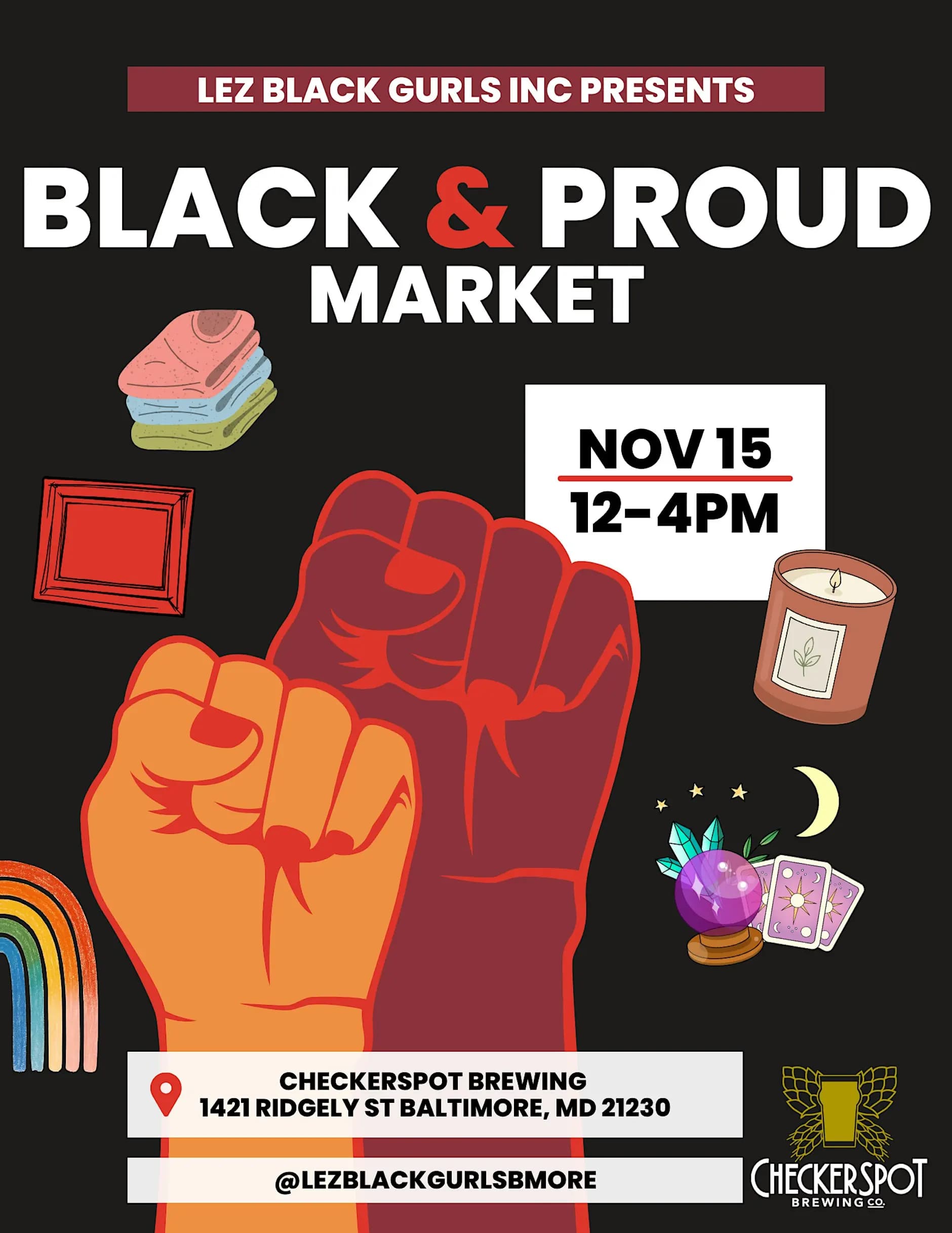 Lez Black Gurls Presents: The Black and Proud Market
